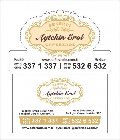 Magnet ve Altınyaldız Kartvizit Çalışması